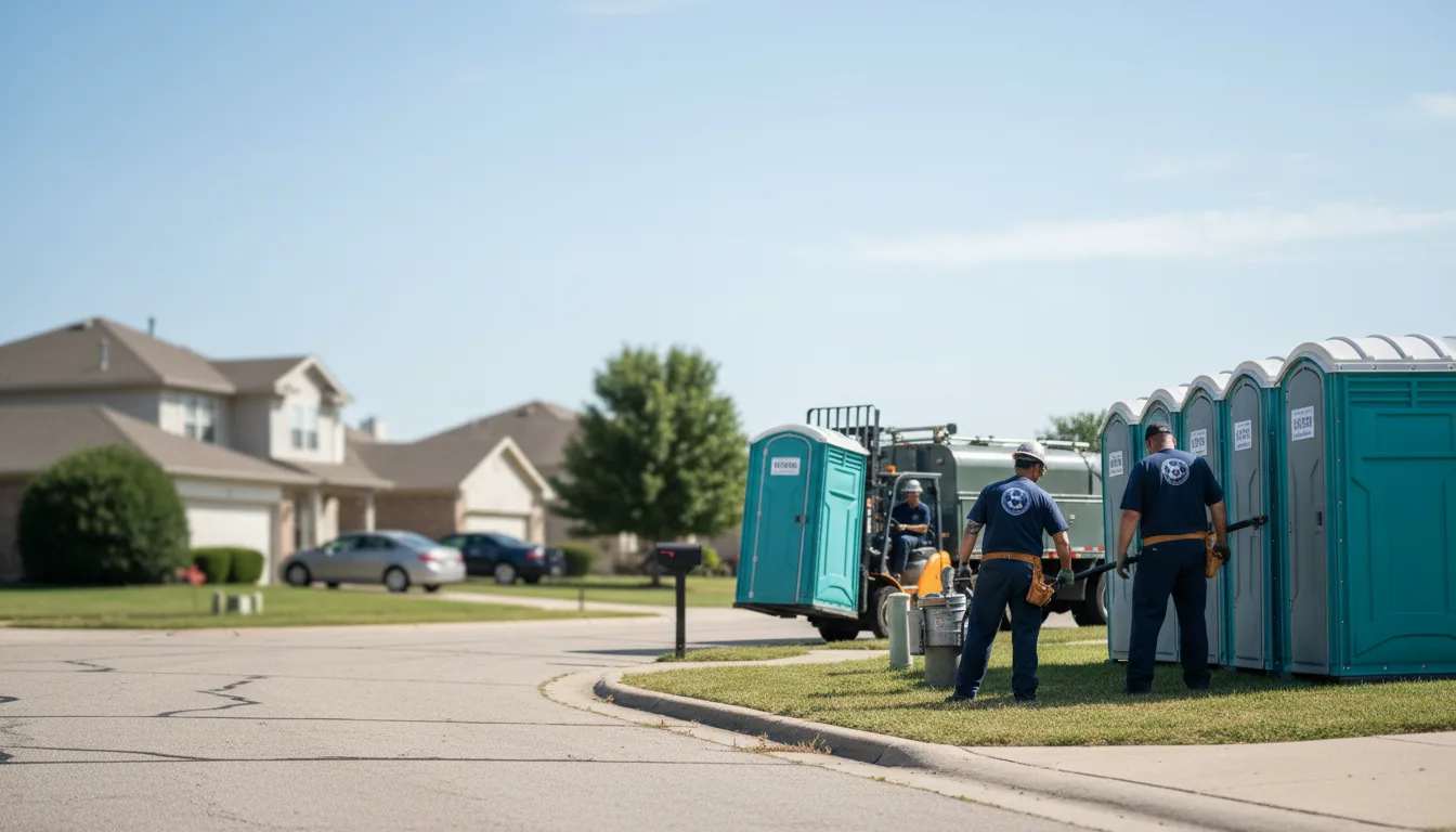 Porta Potty Rental in Cambridge, IL near me